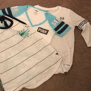 Pink - tank and 2 t-shirts